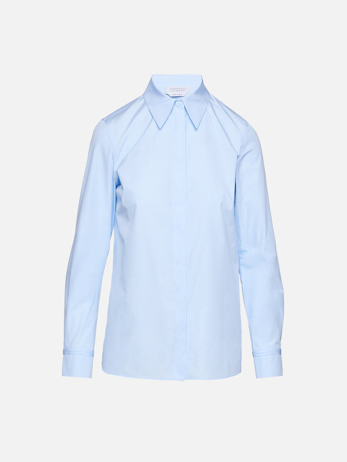 Cruz Shirt,GABRIELA HEARST,LIGHT BLUE,Image 1