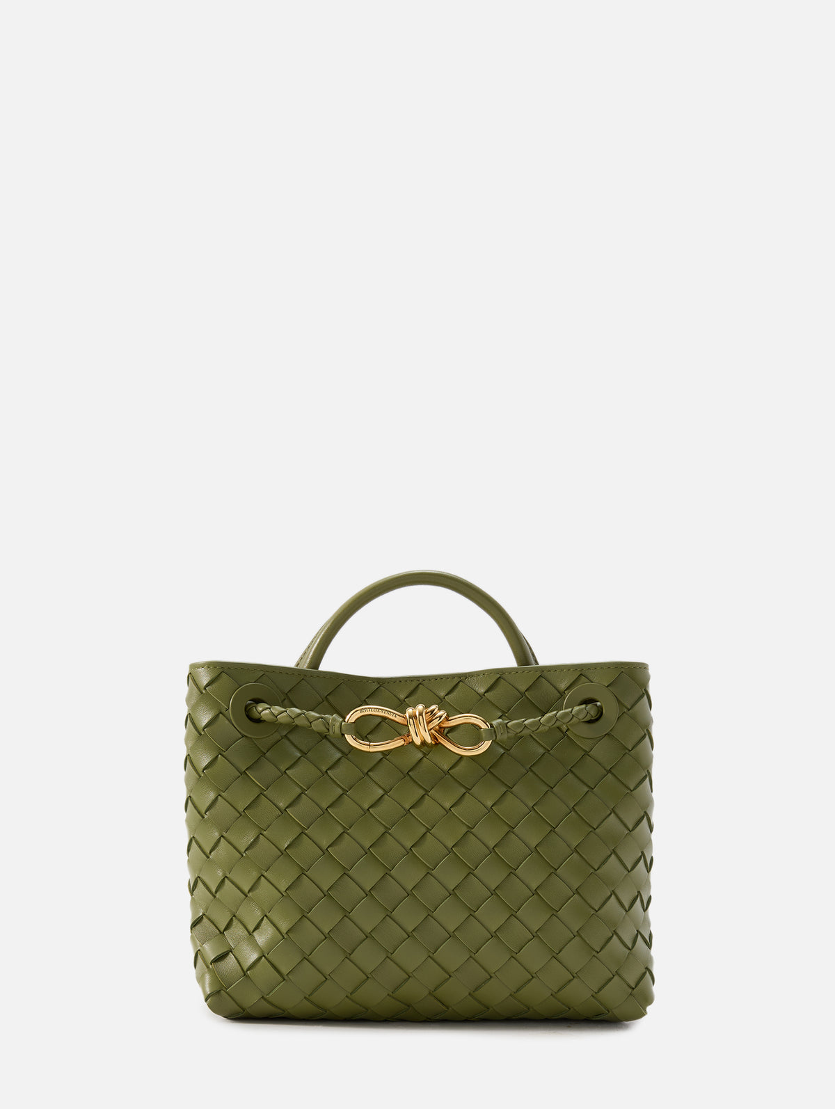 Small Andiamo Bag,BOTTEGA VENETA,MATCHA,Image 1