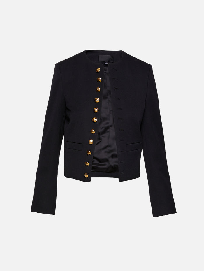 Patti Short Jacket,NILI LOTAN,BLACK,Image 1