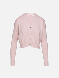 Cropped Cardigan,ORGANIC,COMFY PINK,Image 1