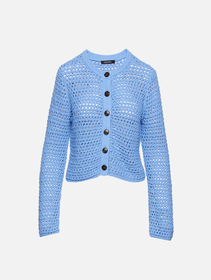 Carson Cardigan,ELYSEWALKER LABEL,LIGHT BLUE,Image 1