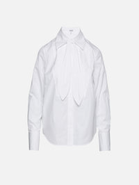 Tie Shirt,LOEWE,WHITE,Image 1