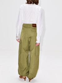 Tie Shirt,LOEWE,WHITE,Image 3