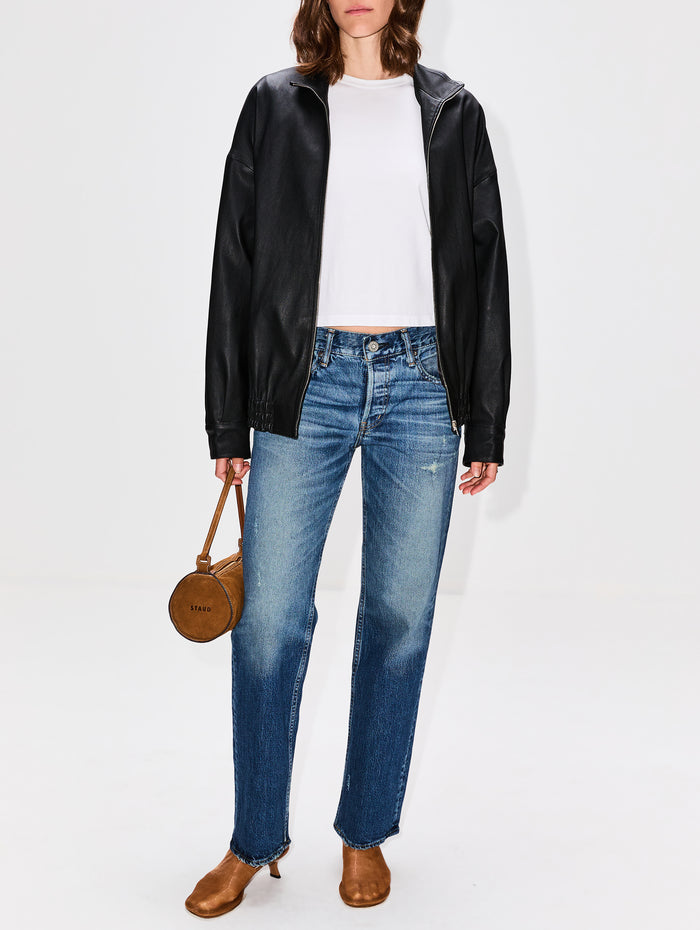 Track Jacket,ROSETTA GETTY,BLACK,Image 1
