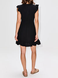 Dalton Dress,XÍRENA,BLACK,Image 4