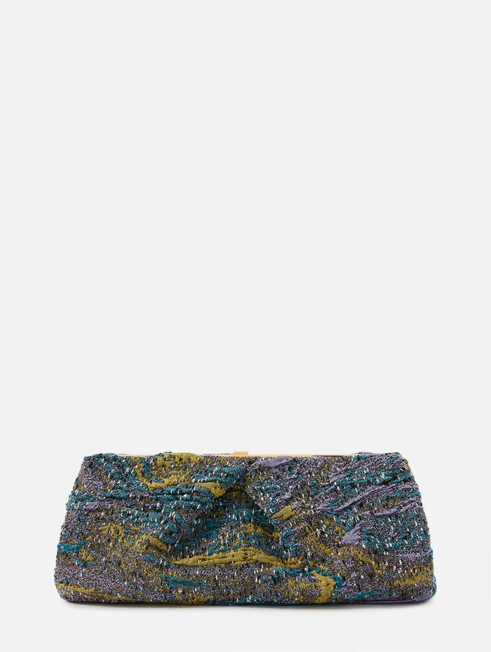 Crisp Clutch,DRIES VAN NOTEN,YELLOW,Image 1
