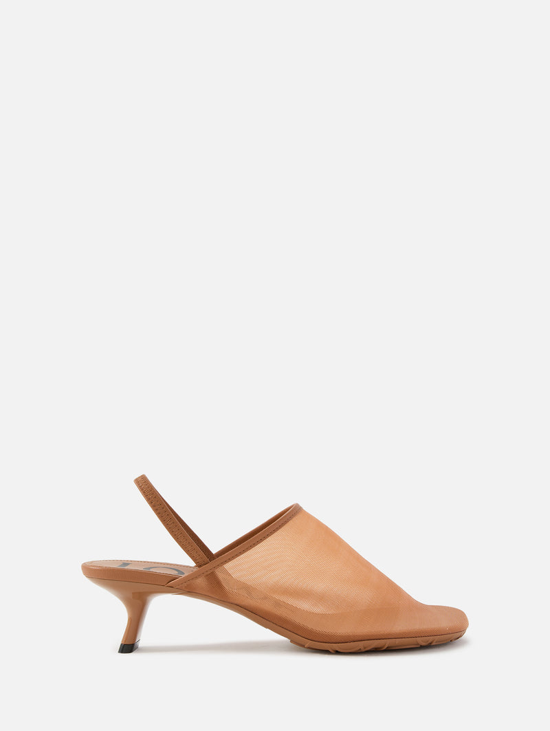 Petal Mesh Slingback Mule 45mm