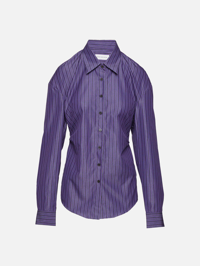 Cenny Blouse,DRIES VAN NOTEN,STEEL,Image 1
