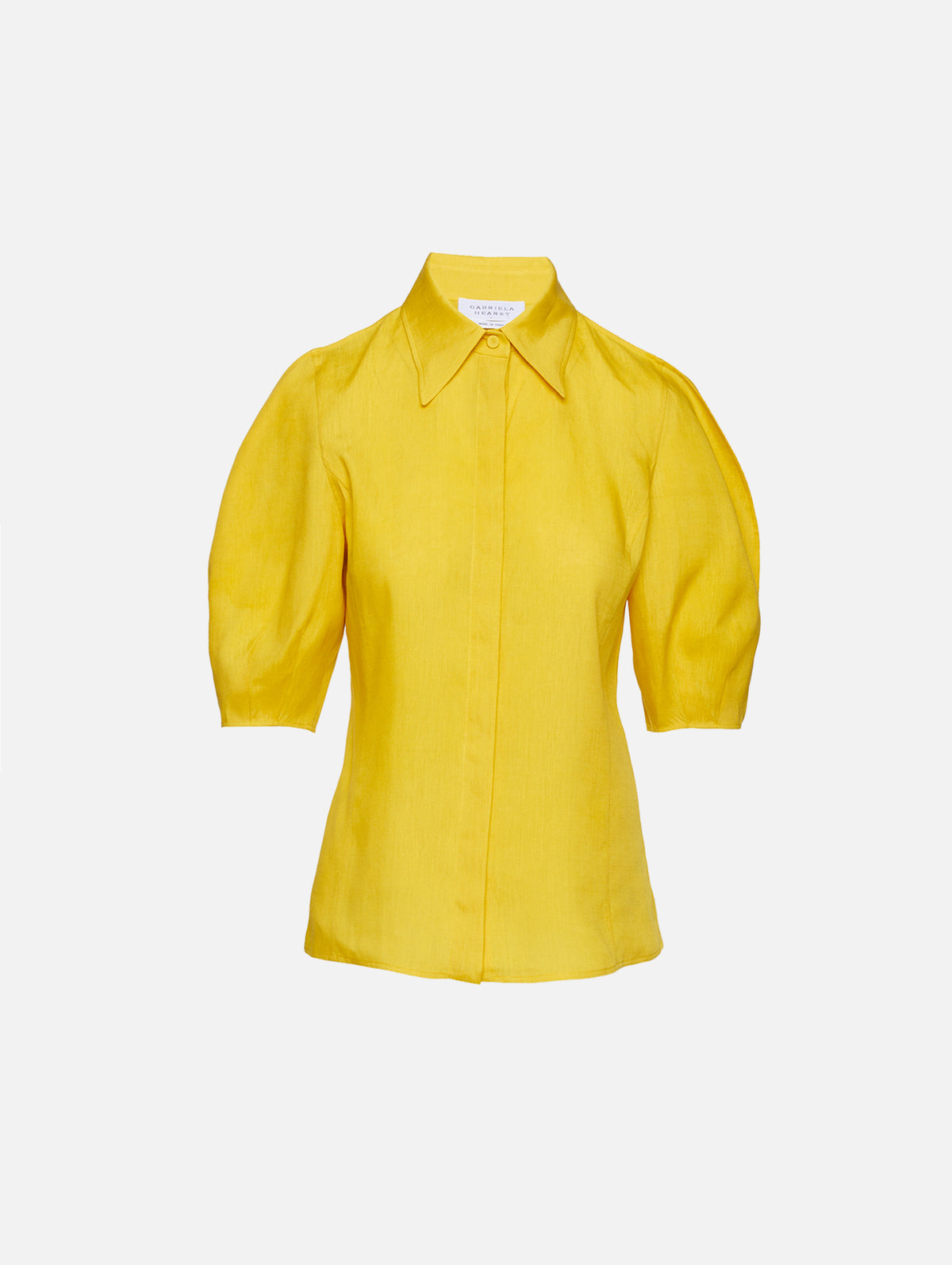 Sansi Top,GABRIELA HEARST,GOLDENROD,Image 1