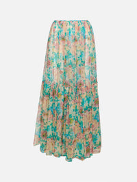 Maxi Skirt,CHLOÉ,SEEDPEARL BEIGE,Image 1