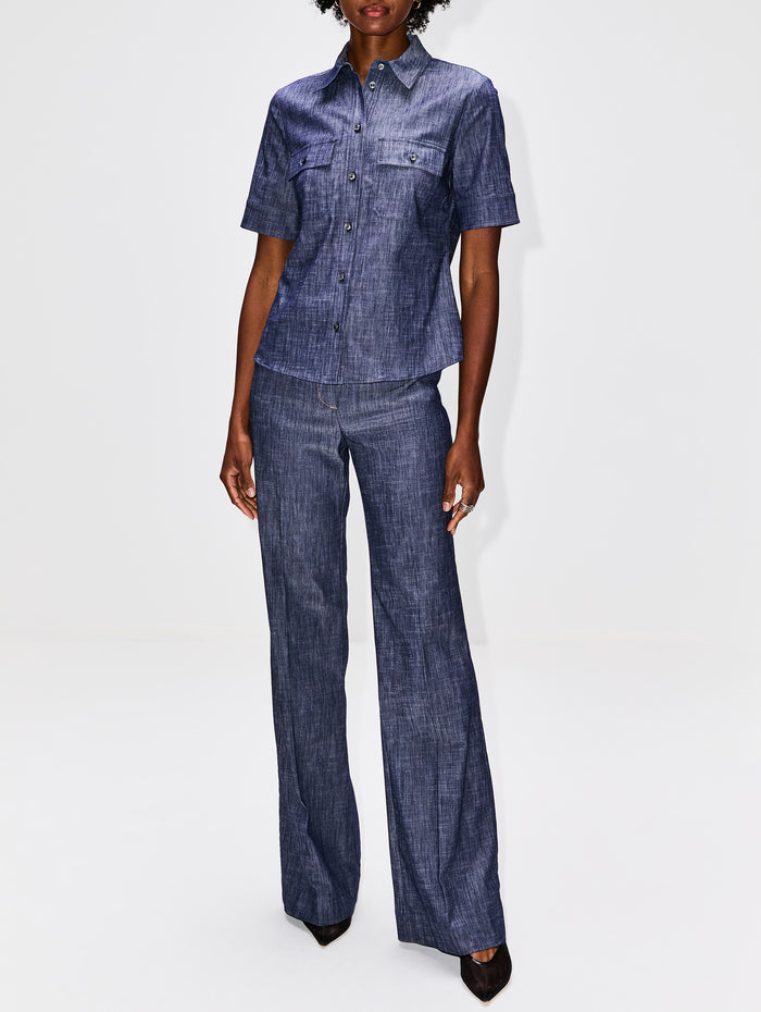 Vesper Top,CALLAS MILANO,DARK INDIGO,Image 1