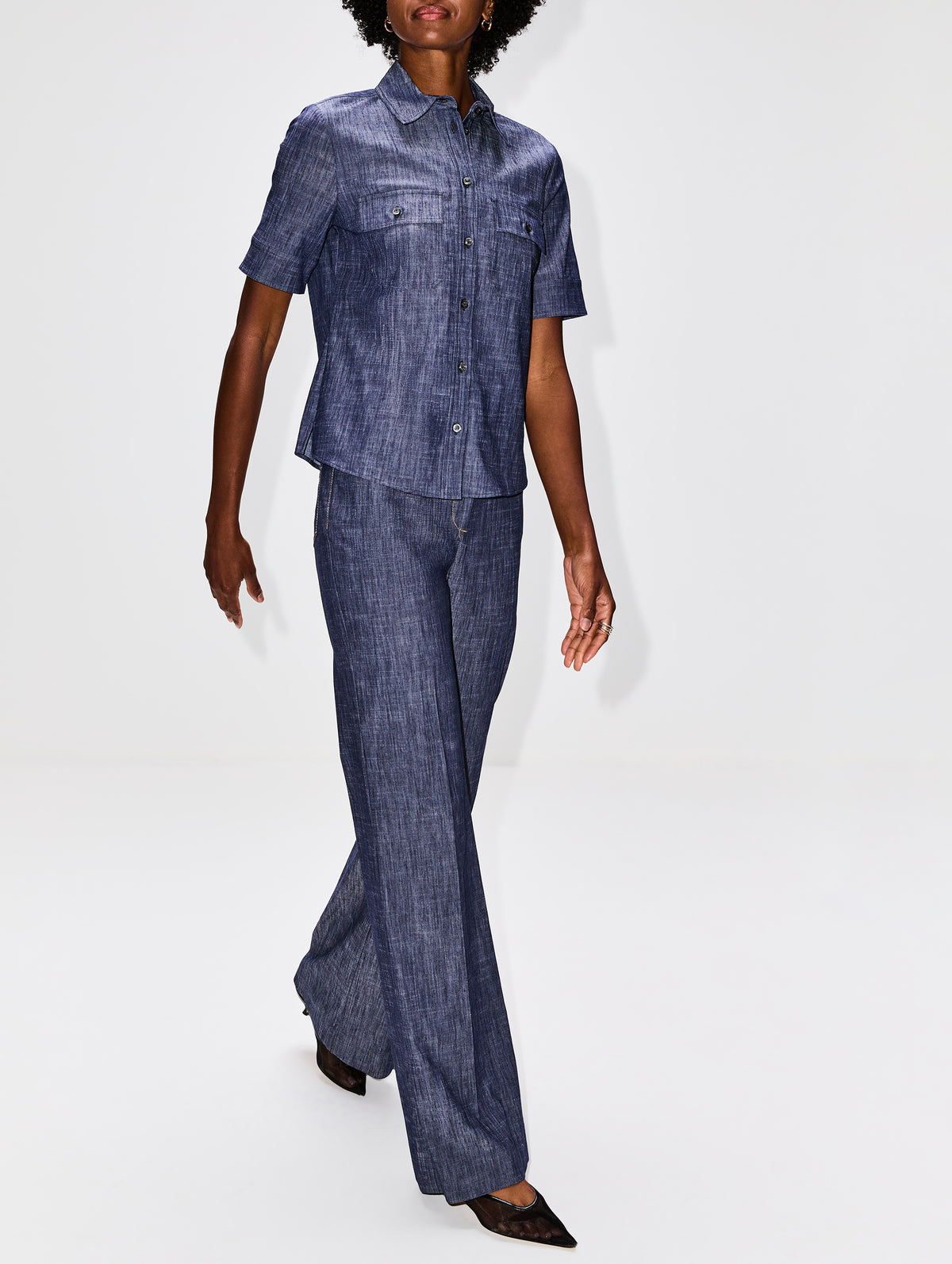 Tonne Pant,CALLAS MILANO,DARK INIDGO,Image 3