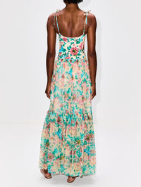Maxi Skirt,CHLOÉ,SEEDPEARL BEIGE,Image 4