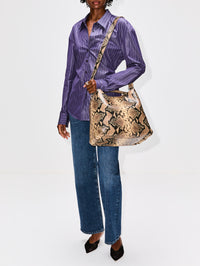 Grip Shoulder Bag,DRIES VAN NOTEN,BEIGE,Image 2