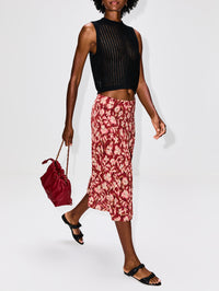 Philae Skirt,VANESSA BRUNO,FLORAL,Image 3
