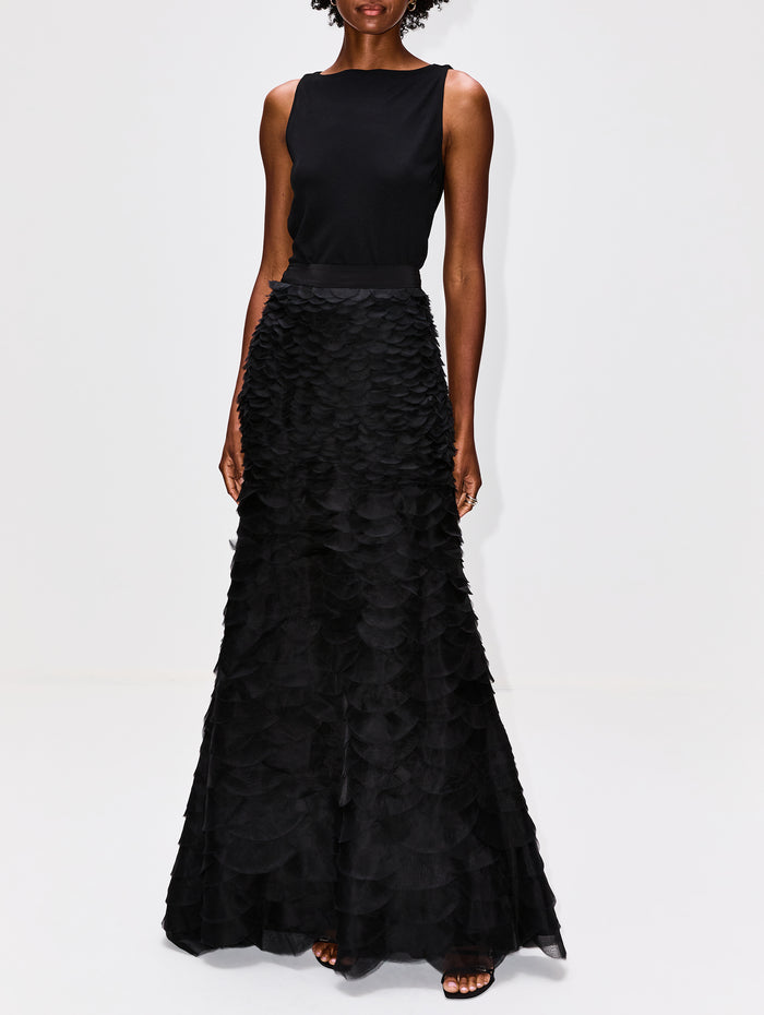 Everlasting Love Skirt,TWP,BLACK,Image 1