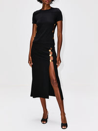 Emanuelle T-Shirt,FRANCOISE,BLACK,Image 2