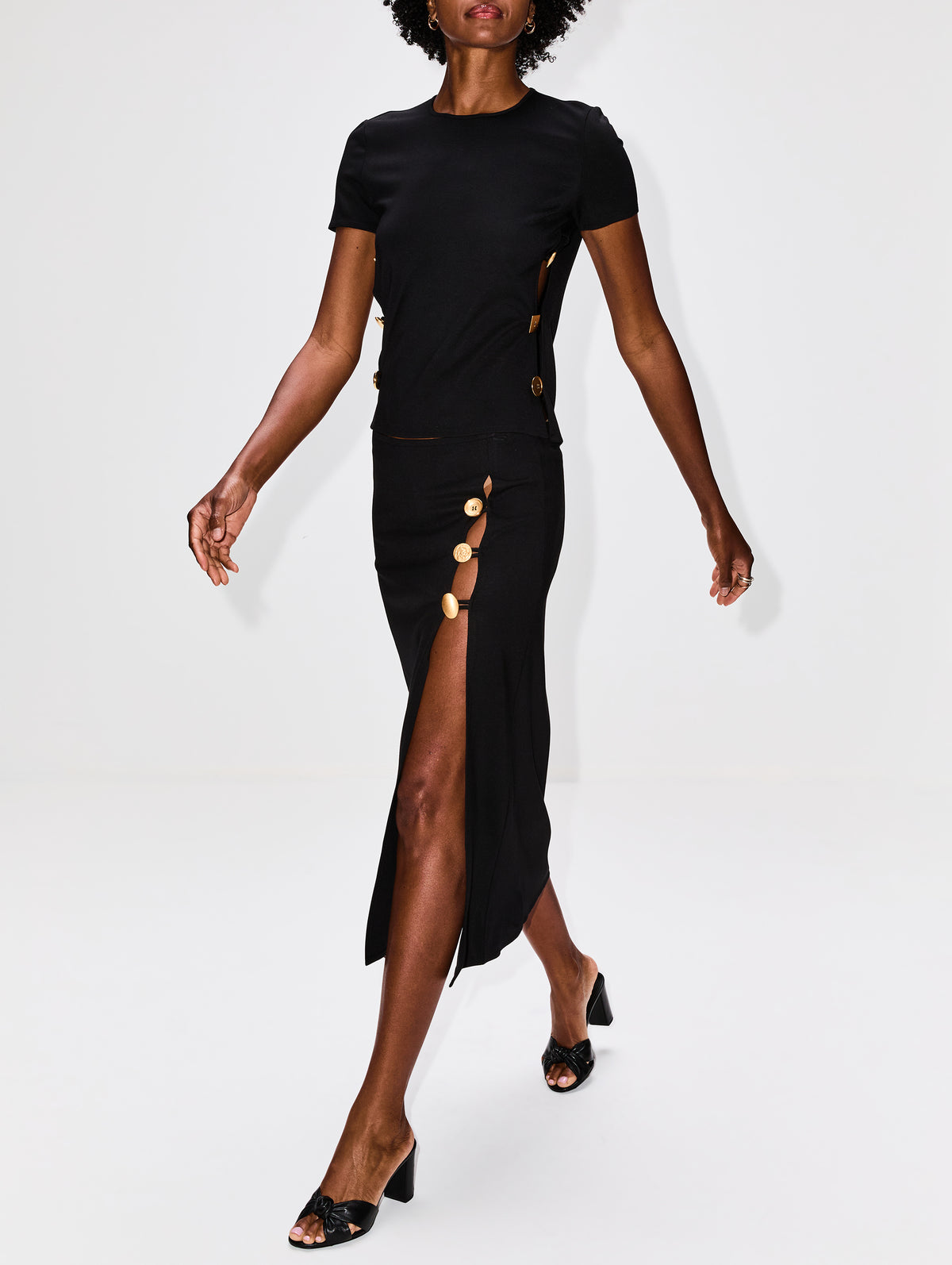 Emanuelle T-Shirt,FRANCOISE,BLACK,Image 3
