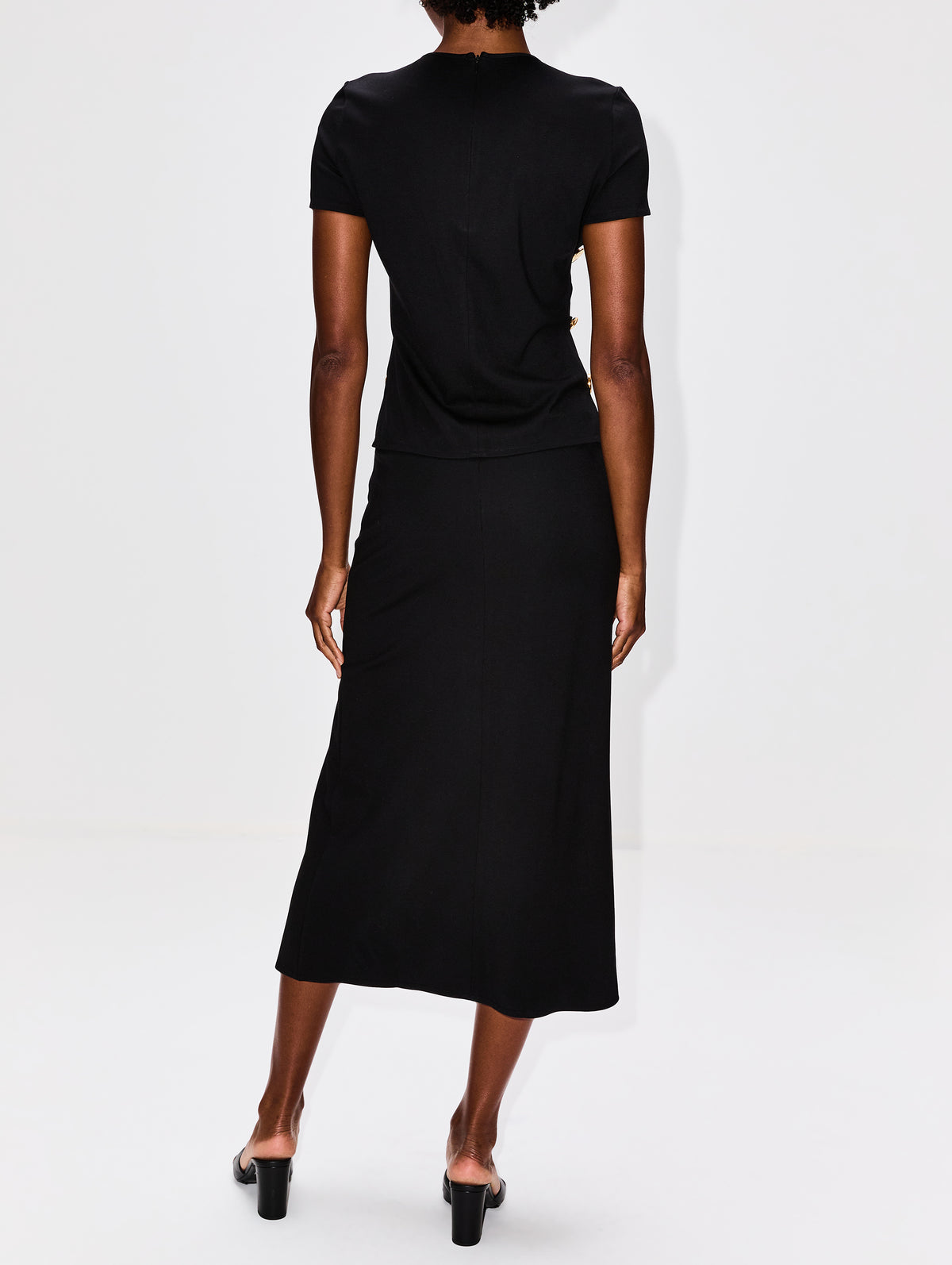 Emanuelle T-Shirt,FRANCOISE,BLACK,Image 4