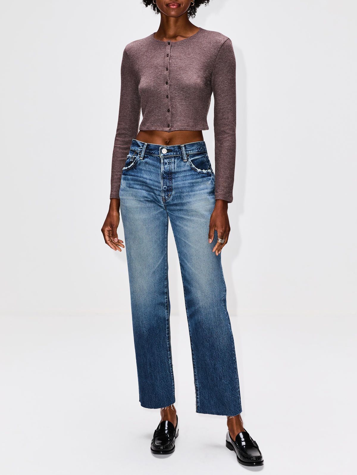 Gleason Jean,MOUSSY,BLUE,Image 2