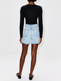 V Waist Short,AGOLDE,BACKBEAT,Image 3