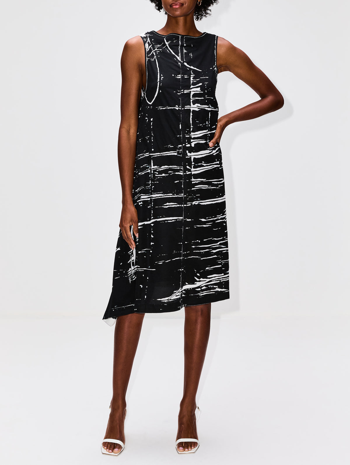 Ondine Dress,PROENZA SCHOULER,BLACK,Image 2