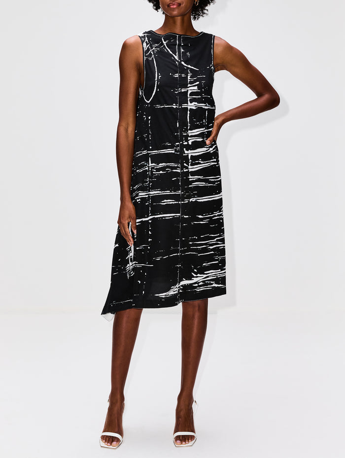 Ondine Dress,PROENZA SCHOULER,BLACK,Image 1