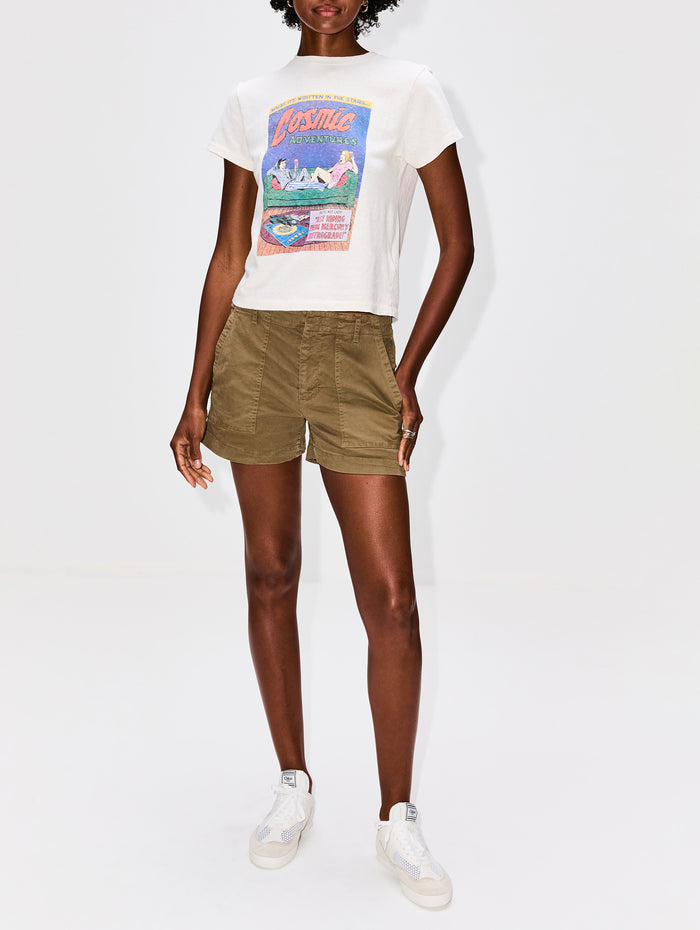 Utility Short,NILI LOTAN,MILITARY GREEN,Image 1