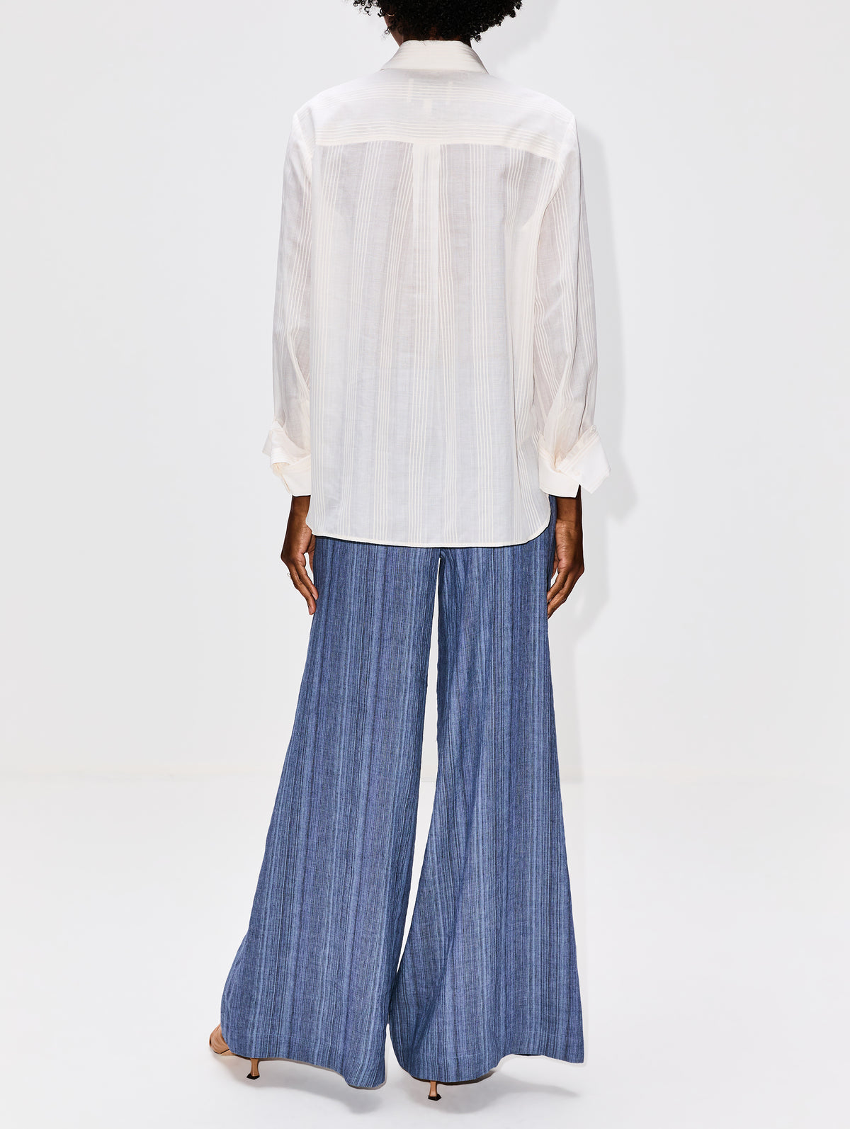 Next Morning Shirt,TWP,IVORY,Image 3