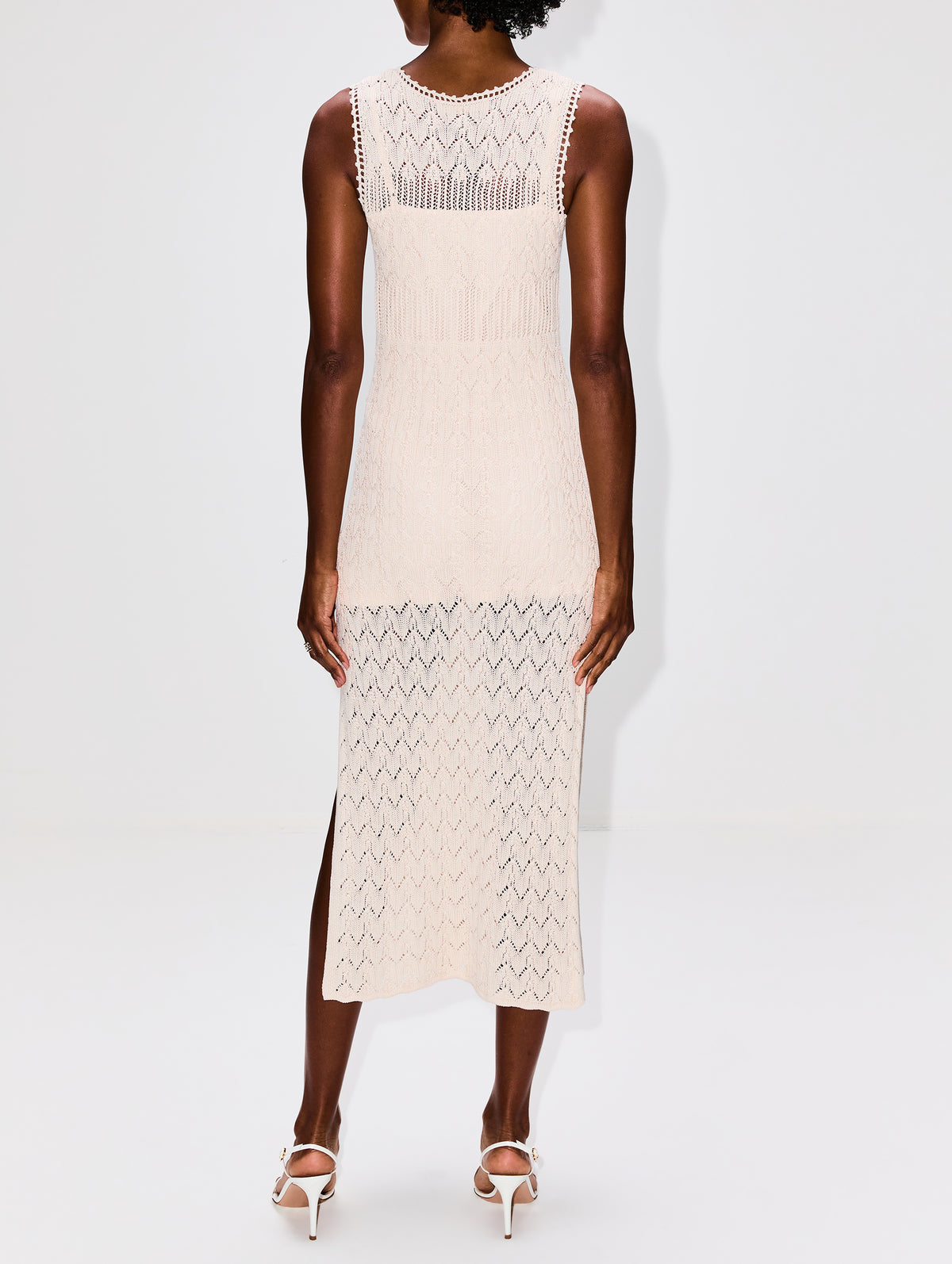 Elka Dress,VANESSA BRUNO,ECRU,Image 4