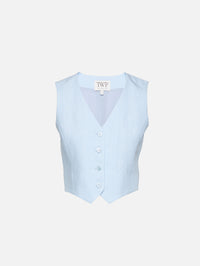 Kiki's Vest,TWP,ICE MELT,Image 1
