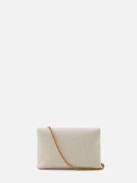 Small Chain Pouch,SAINT LAURENT,VINTAGE WHITE,Image 2