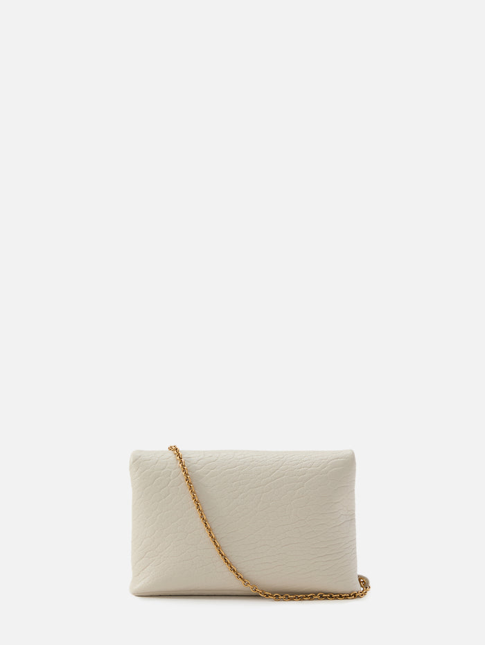 Small Chain Pouch,SAINT LAURENT,VINTAGE WHITE,Image 1