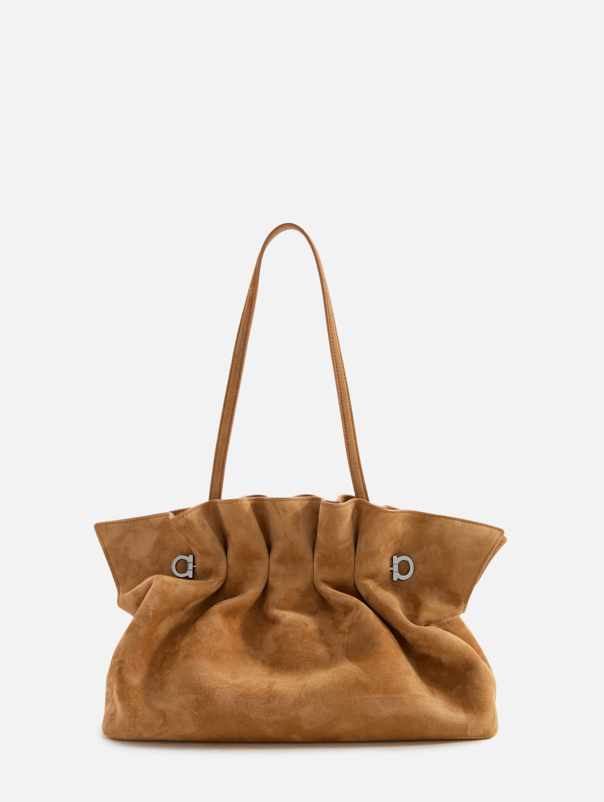 Medium Pierce Bag,FERRAGAMO,NATURALE,Image 3