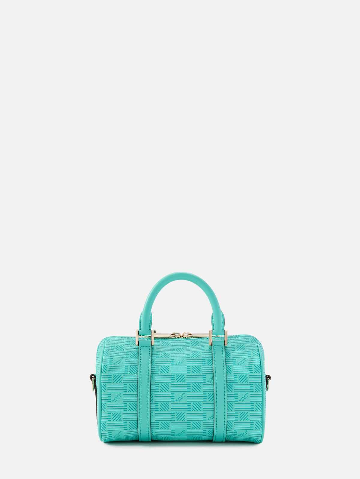 Boston Travel Bag,MOREAU PARIS,TURQUOISE/CREAM,Image 3