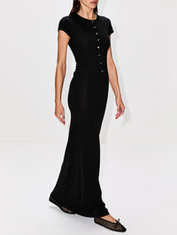 Caden Dress,AYA MUSE,BLACK,Image 3