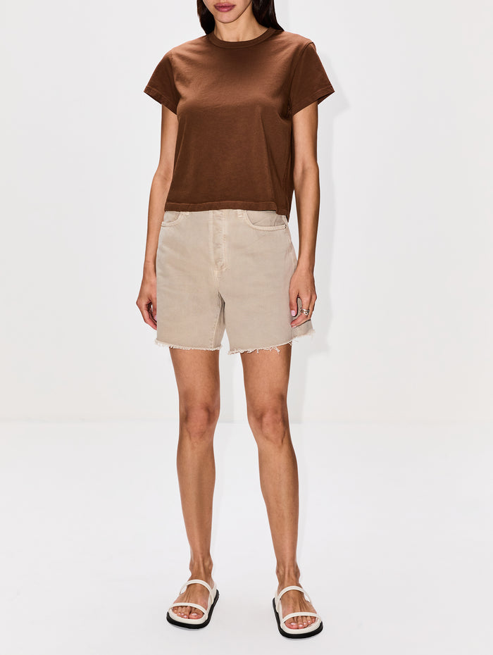 Carrie Crew,ELYSEWALKER LABEL,CHOCOLATE,Image 1