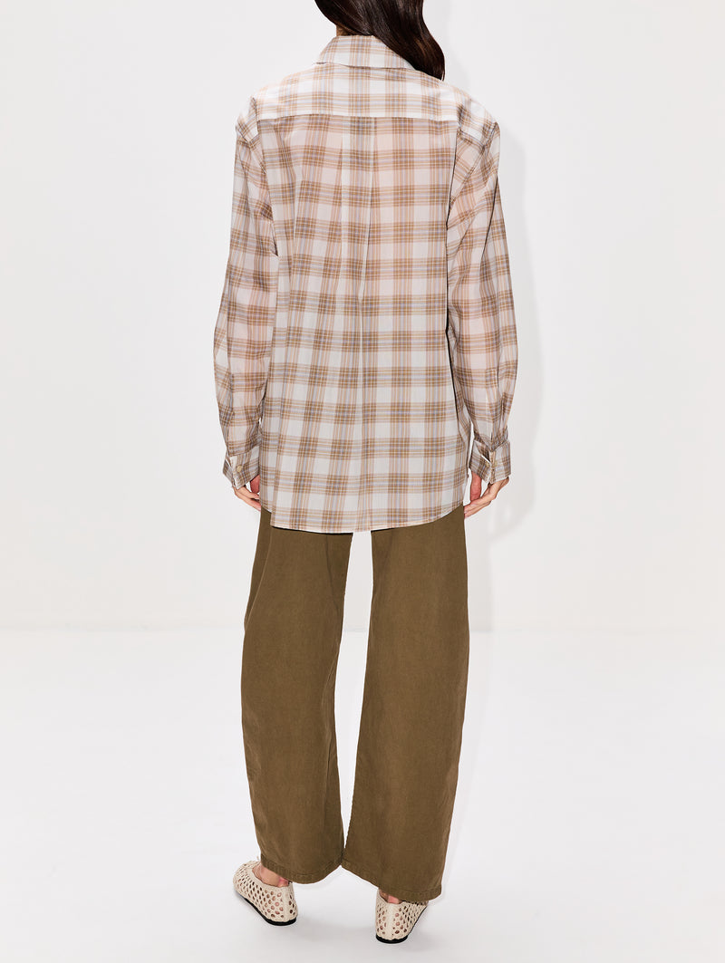 BEIGE PLAID