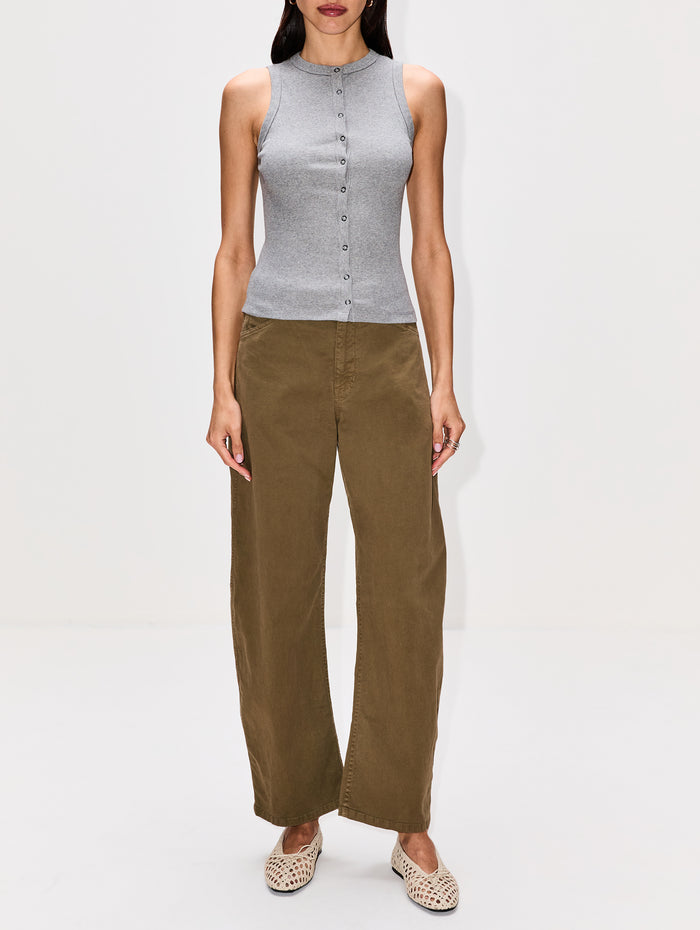 Tribeca Pant,NILI LOTAN,MILITARY GREEN,Image 1