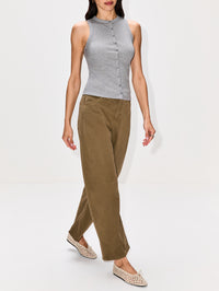 Tribeca Pant,NILI LOTAN,MILITARY GREEN,Image 3