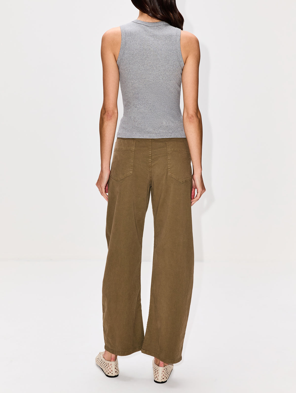 Tribeca Pant,NILI LOTAN,MILITARY GREEN,Image 4