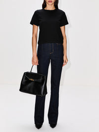 Short Sleeve T-Shirt,ORGANIC,BLACK,Image 2