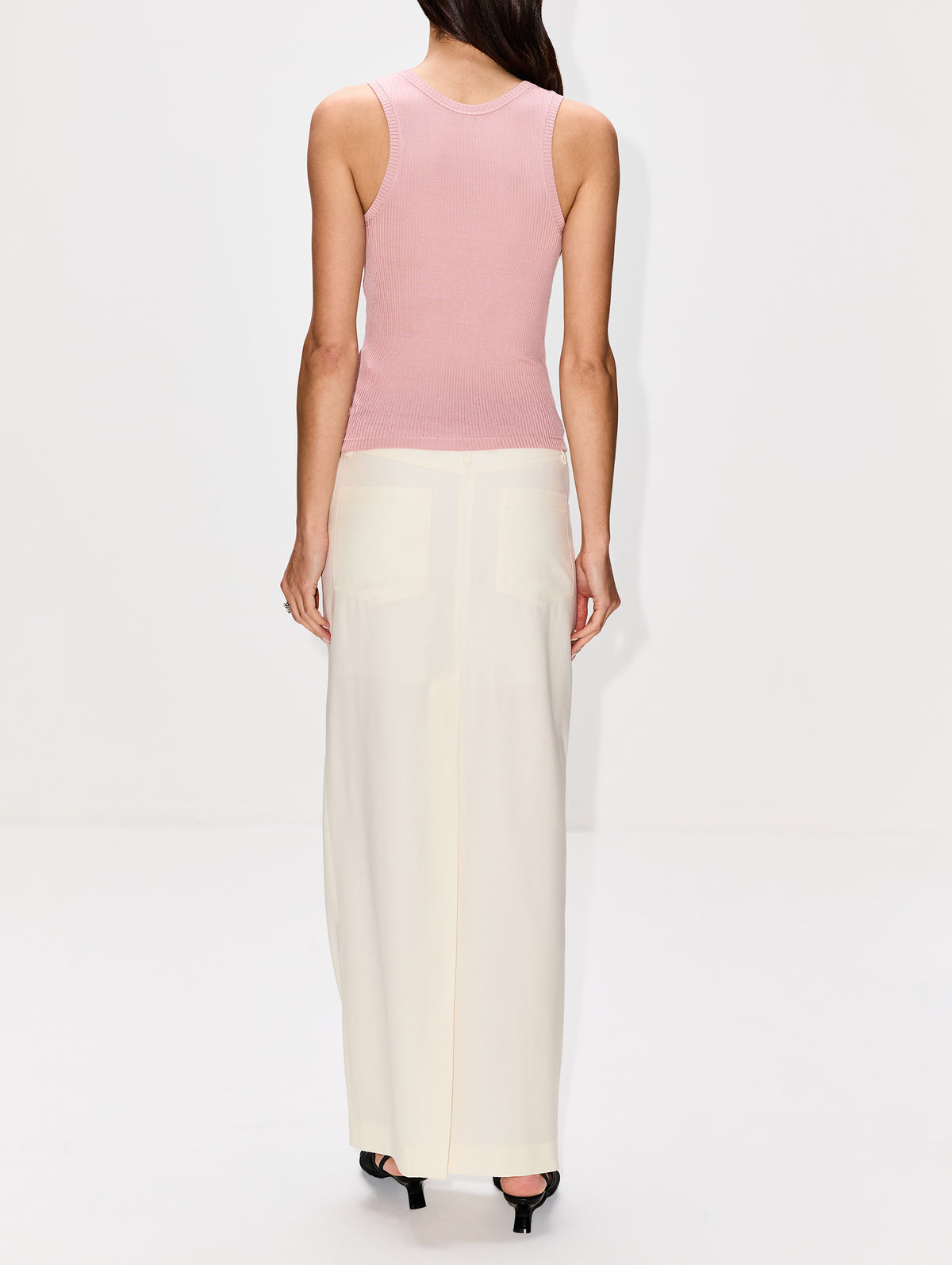 Anagram Tank Top,LOEWE,LIGHT PINK,Image 3