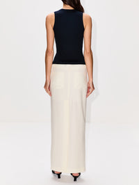 Button Up Tank,AYA MUSE,NAVY,Image 3
