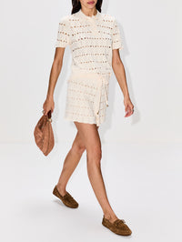 Rhiannon Pointelle Short,ZIMMERMANN,CREAM,Image 3