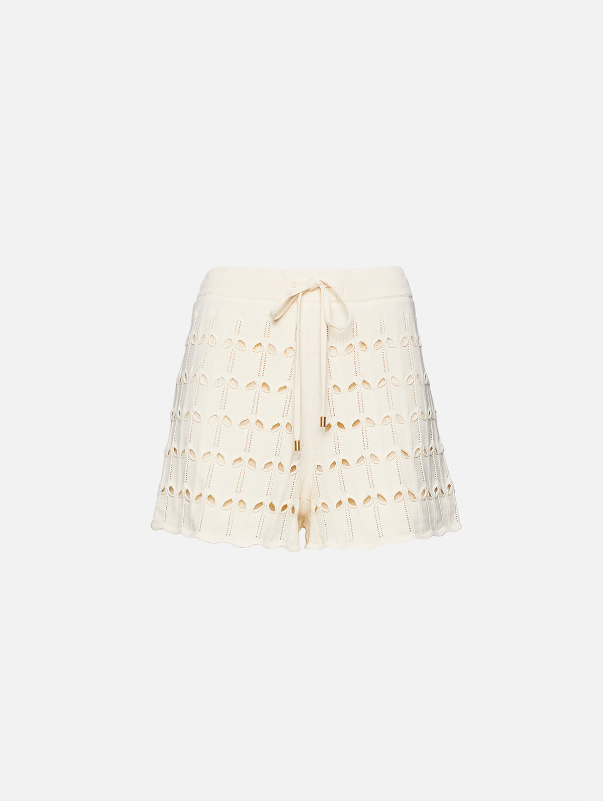 Rhiannon Pointelle Short,ZIMMERMANN,CREAM,Image 1