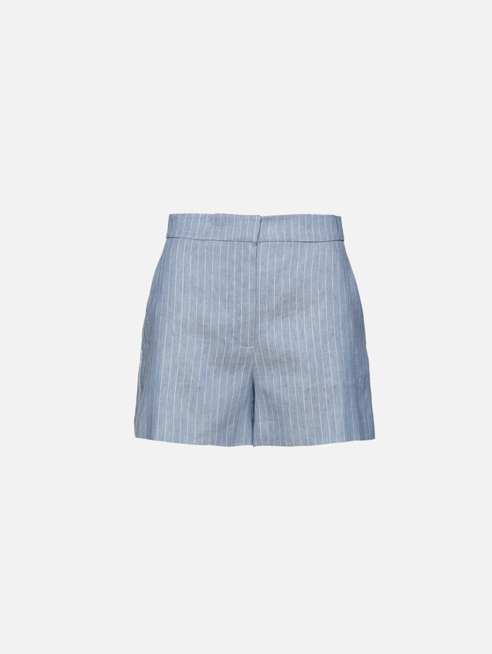 Elisam Short,VANESSA BRUNO,BLANC/BLEU,Image 1