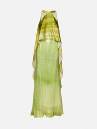 Adelia Dress,SILVIA TCHERASSI,GREEN MOIRE,Image 1