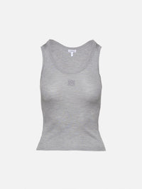 Anagram Tank Top,LOEWE,GREY MELANGE,Image 1