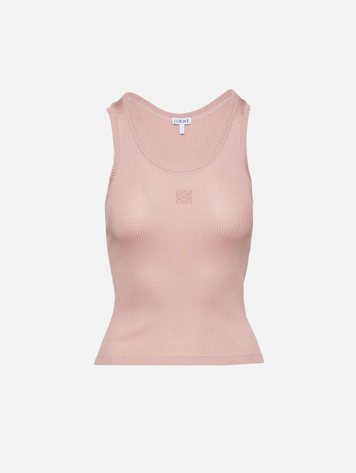 Anagram Tank Top,LOEWE,LIGHT PINK,Image 1